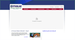 Desktop Screenshot of oytunlar.com.tr